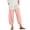 Pink, variant on Women Pant Waist Crop Loose Colour Pure and Pants Harem Elastic with Pocket Women Casual Pants plus Size Women's Dress Pants for Work Business Casual Womens Pants Suit Casual Work Womens