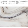 thumbnail image 5 of Extra Long 72 x 84, Tall Abstract Grey Gold Marble , Modern Luxury Neutral Art Waterproof Fabric Shower Curtain for Bathroom Decor, 5 of 6
