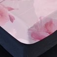 thumbnail image 4 of Flower Fitted Sheet Set with Pillowcase 3D Rose Printed Bedding Set Home Bedroom Decor,Queen (60"x80"), 4 of 5