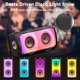 thumbnail image 3 of Máquina de karaoke HWWR con 2 micrófonos inalámbricos Bluetooth, 3 of 8