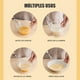 thumbnail image 4 of Batidor De Huevos Globo Giratorio Acero Inoxidable Cocina, 4 of 9