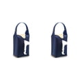 thumbnail image 2 of Moyic Reposacabezas para coche, soporte para pañuelos, papel de cuero, almacenamiento de toallas, bolsa para camión, organizador de viaje familiar, Azul 2piezas Moyic CBP161985, 2 of 6