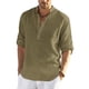 thumbnail image 1 of Txlixc Camisas casuales de primavera y otoño para hombres Txlixc  moda, 1 of 7