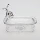 thumbnail image 3 of Ofertas Únicas 1 Pc Soporte de Jabón Impermeable Patrón de Conejo Soporte de Jabón para Baño 5.51"x4.13"x1.65" Claro, 3 of 6