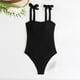 thumbnail image 4 of Trajes de baño de una pieza para mujer, traje de baño de playa con tirantes de color sólido para mujer, conjunto de bikini, traje de baño para mujer, 4 of 9