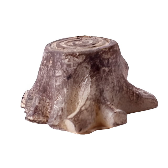 Matsuzay Decoración Miniaturas Resina Micro Estatua Tocón Simulación Estaca Esculpir Ornamento Artesanía Estatuilla Paisaje Amarillo Type3 NO3