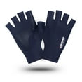 thumbnail image 2 of JJHGVB Cycling Gloves Biking Gloves Gloves Half Finger Gloves Solid Color High Elastic Breathable Women Men Summer Outdoor Cycling Gloves Sports Accessories Winter Gloves Blue S, 2 of 8