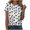Womens Tops Short Sleeve-Black, variant on Homenesgenics Womens Tops under $5 Women's New Casual Fashion Printed T-Shirt CrewNeck Short-Sleeved Tops Black M