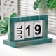 thumbnail image 5 of Página Turnando Calendario Oficina Dormitorio Mesa de pie Decoración Interior Restaurantes Decoración Holiday Housewarming Fiesta Favores Azul seitruly  HA032057-02B, 5 of 7