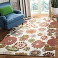 thumbnail image 2 of Safavieh  Handmade Blossom Anastacia Modern Floral Wool Rug Red/Multi 2'3" x 8' Runner 8' Runner Runner, Indoor Entryway, Living Room, Bedroom, 2 of 5