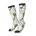 thumbnail image 2 of Balery Frog And Forest Plants Fun Novelty Socks Men'S Women'S Crew Socks Funny Crazy Novelty Socks Quirky And Cool Socks, 2 of 9