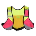 thumbnail image 1 of jinwen Running Cycling Backpack Reflective Vest Water Bottle Holder Bag Pink, 1 of 8