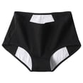 thumbnail image 3 of Xijirk Womens Underwear,Briefs Underwear Elongated Crotch Plus Size High Waisted Belly Cinching Breathable Daily Wear Style,Panties for Women,Beige,M, 3 of 3