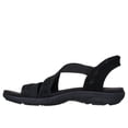 thumbnail image 2 of Sandalias Skechers Reggae Slim-Summer Sparkle para mujer, color negro, 2 of 3