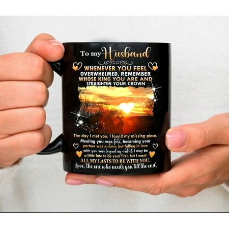 

To my husband Coffee Mug From Wife Valentine s gift for Husband