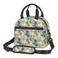 thumbnail image 1 of Disketp Tropical Flowers Lonchera Térmica para Mujer y Hombre, Bolsa de Almuerzo Reutilizable e Impermeable para Trabajo, Viajes y Picnic, 1 of 7