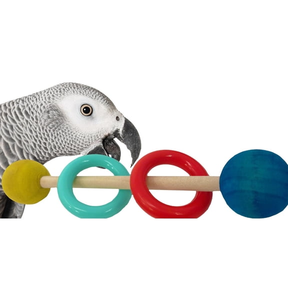 1630 Small Rattle Foot - Talon Bird Toy