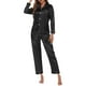 thumbnail image 1 of Conjunto de pijamas Gibobby Camisón Manga Larga Negro L, 1 of 4