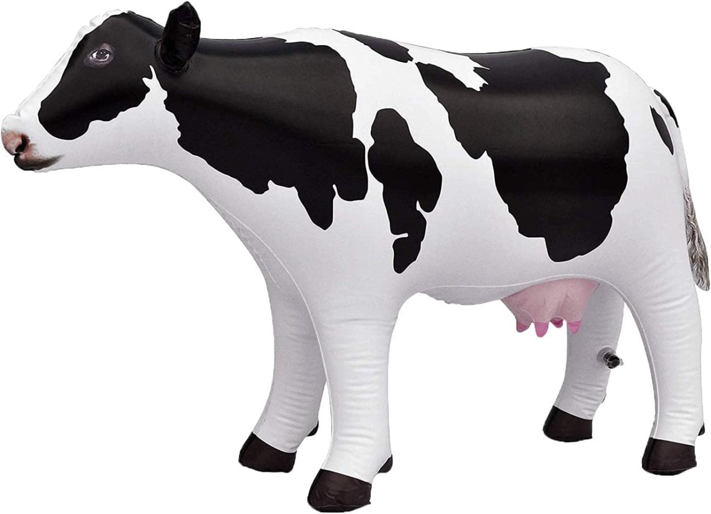 2 Inflatable Cow Horse Farm Animals Replica Realistic Toy Gift Party Home Decor 