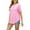 Pink, variant on SHITINN Womens Fashion Casual Top Crew Neck T Shirts Summer Short Sleeve Casual Loose T Shirts To Womens T-Shirts Women Short Sleeve Tops Clothes for Women