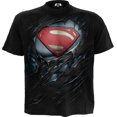 thumbnail image 1 of DC Comics - Superman - Ripped - T-Shirt Black, 1 of 3