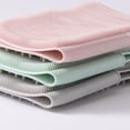 thumbnail image 4 of Innobaby Double Sided Silicone Massage Mitt Bath Scrubber Shower Brush & Scalp Massager/ Pink, 4 of 5