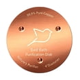 thumbnail image 2 of Outdor Copper Disc Bird Bath For Bird Feeders Brass Water Basin Cleaning Disk For Outdoor Bird Bath Bird Feeders For Outdoor Use Copper Bird Bath Cleaner With Protective Coating, 2 of 5