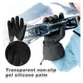 thumbnail image 5 of Men Women Skiing Gloves Waterproof Winter Warm Gloves Snowboard Gloves Motorcycle Riding Cycling Windproof Full Finger Gloves Suitable For Hiking Driving ,Flexible and Comfortable, 5 of 7
