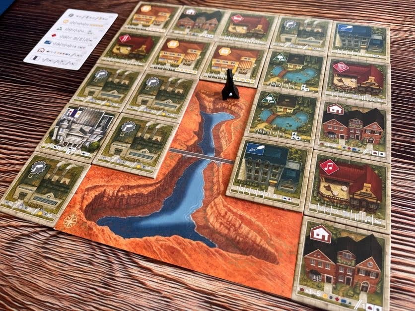 Between Two Cities by Matthew O'Malley & Ben Rosset - A Strategy Board Game from Stonemaier Games