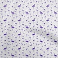 thumbnail image 1 of oneOone Georgette Viscose Blue Fabric Flamingo Craft Projects Decor Fabric Printed By The Yard 42 Inch Wide, 1 of 4