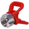 thumbnail image 1 of Base protectora para boquillas de pintor, montaje de pintor sin aire, herramienta de boquilla rociadora compatible (1 pieza, rojo) LingWen 8390615964340, 1 of 1