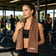 thumbnail image 4 of Microfiber Gym Sweat Towel - Absorbent, Quick-Drying Sports Towel for Fitness, Yoga, Running, and Cycling, 4 of 5