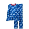 thumbnail image 3 of TheFound Christmas Family Matching Pajamas Letters Print Tops with Pants, 3 of 8
