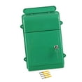 thumbnail image 4 of veasfak Wall Mounted Mailbox Hanging Post Box Collection Box Door House Key Drop Box Green, 4 of 9