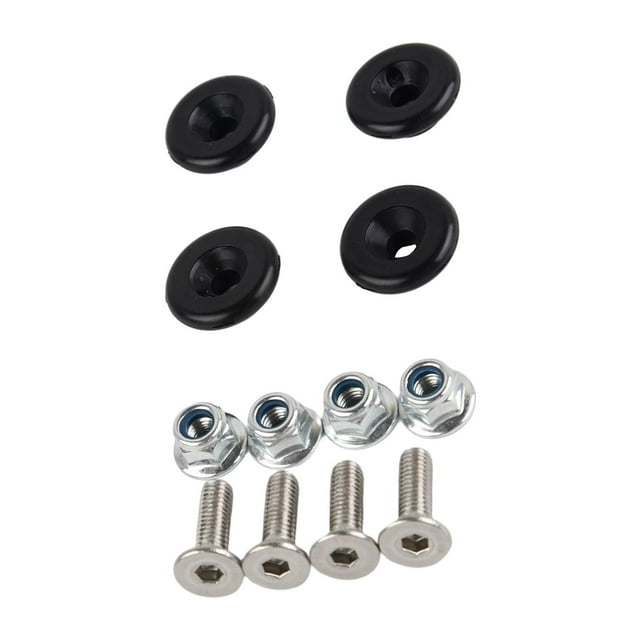 12x Almohadilla de buje para equipaje de motocicleta Universal Cola Almohadilla de casquillo de motocicleta