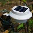 thumbnail image 3 of Lampe Utilitaire de Nuit pour Clôture de Gouttière Jardin Garage 3LED Rond Noir, 3 of 5