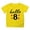 Z155 Yellow, variant on Landzoo Infant Boys Back To School T-Shirt Letter Print Short Sleeve Crew Neck Autumn After School Play Boys Tees