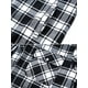 Innerwin Outwear Manches Longues Hommes Chemise Veste Hiver Vestes d'Affaires à Capuche Noir Blanc 2XL – image 4 sur 7