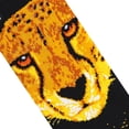 thumbnail image 2 of ODD SOX – Cheetah Crew Socks for Big Kids 7–10 Years – Fun Animal Gift, Colorful Everyday Sock Style, 2 of 2