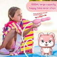 thumbnail image 4 of 34Oz Backpack Water Spray Toy Summer Cartoon Pink Cat Shape Large Capacity with Adjustable Straps for Outdoor Beach Pool Play, 4 of 6