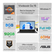 thumbnail image 4 of ASUS Vivobook Go 15 Laptop 15.6” FHD AMD Ryzen 5 8GB RAM 512GB SSD Windows 11 AMD Radeon WiFi Bluetooth, 4 of 8