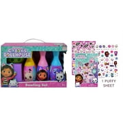Gabby's Dollhouse Bowling Set In Display Box W/1 PC STICKER SET