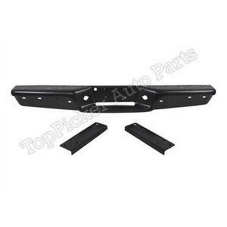 Steel Black Step Bumper for 1997-2004 Dodge Dakota