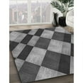 thumbnail image 3 of Ahgly Company Machine Washable Indoor Rectangle Transitional Black Area Rugs, 8' x 12', 3 of 7