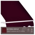 thumbnail image 4 of 6' Retractable Window Awning - Patio Sun Shade Shelter - Aluminum Frame - Wine Red - Covers 2 Windows, 4 of 9