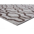 thumbnail image 3 of Designer Home Brooklyn Indoor/Outdoor Area Rug 3900 10450 Belle Mare Brown 5' 2" x 7' 6" Rectangle, 3 of 4