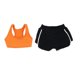 thumbnail image 5 of Ropa para muñecas femeninas a escala 1/6, ropa para figuras femeninas, figuras para mujeres traje de chaleco naranja, 5 of 9