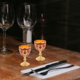 thumbnail image 4 of 2 piezas de copas de licor de estilo europeo, copas de vino retro, copas para beber licor, copas de vino en relieve, 4 of 6