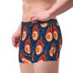 thumbnail image 2 of Balery American Football and Fire Flames Calzoncillos bóxer para hombre, ropa interior de algodón suave y transpirable con cinturilla de nailon-Medium, 2 of 5