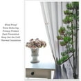thumbnail image 5 of Asian Kitchen Curtains Traditional Chinese Ink Landscape Painting Green Branches and Animal Birds for Living Room Bedroom Blackout Privacy Noise Reduction Curtains 42x63 Inches 2 Panels, 5 of 6
